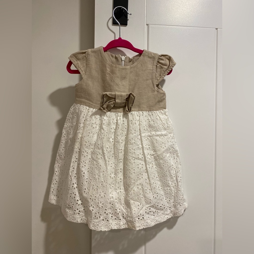 GRD Kids Adorable Summer Dress size 18M with bow detail